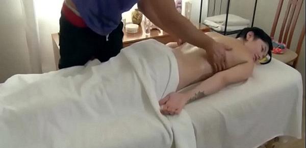  Russian schoolgirl has passionate sex during massage session part 2